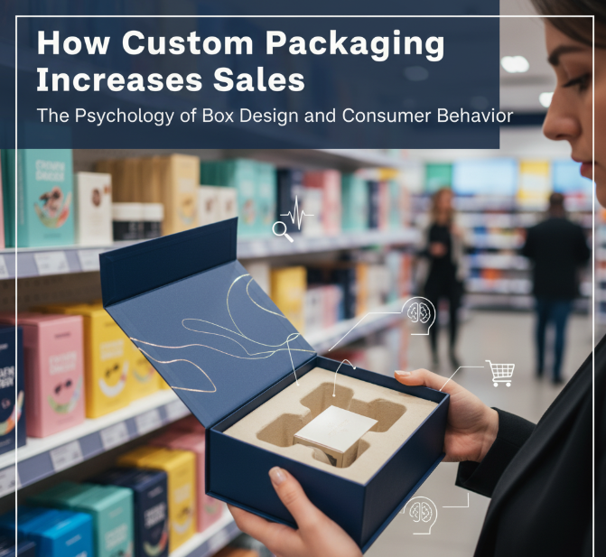 How Custom Packaging Increases Sales: The Psychology of Box Design and Consumer Behavior